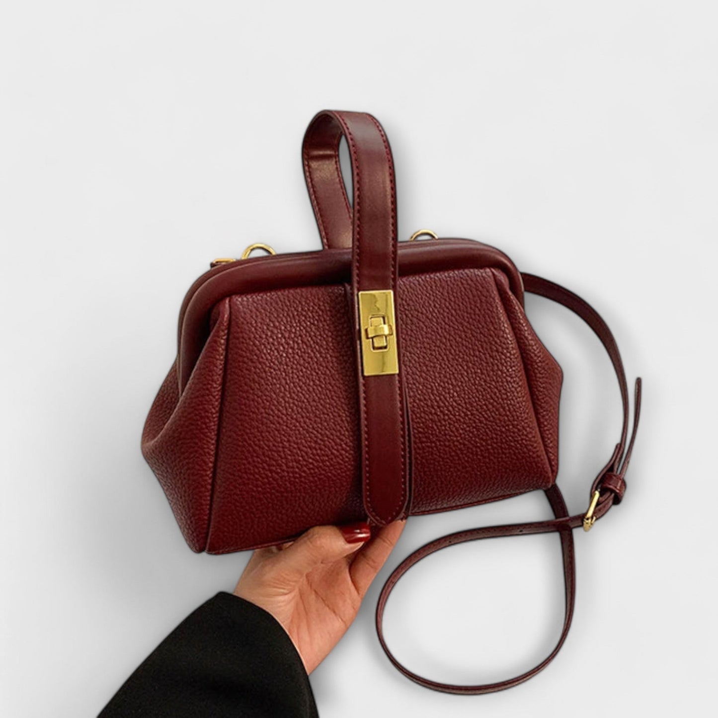 Classic Cotton Small Shoulder Bag for Daily Use