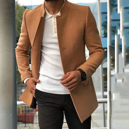 Warm Winter Wool Coat Jacket