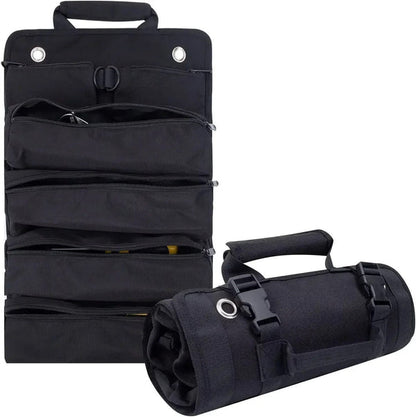 Roll-up Tool Bag for Every Job - ForgeRoll-Black-The Livary