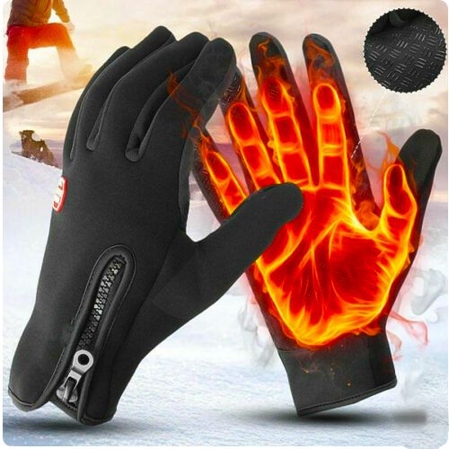 Warm Waterproof Fleece Lined Touchscreen Gloves - Luxicro