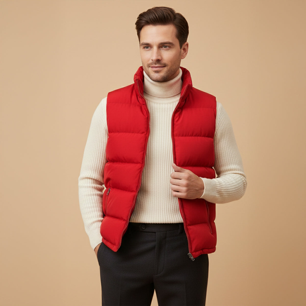 Warm Insulated Mens Puffer Vest
