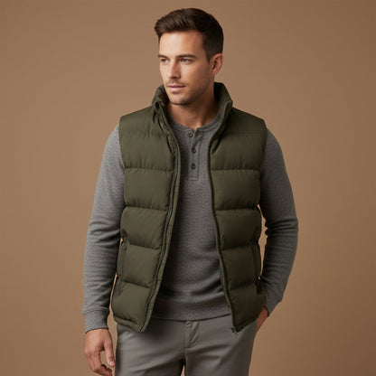 Warm Insulated Mens Puffer Vest
