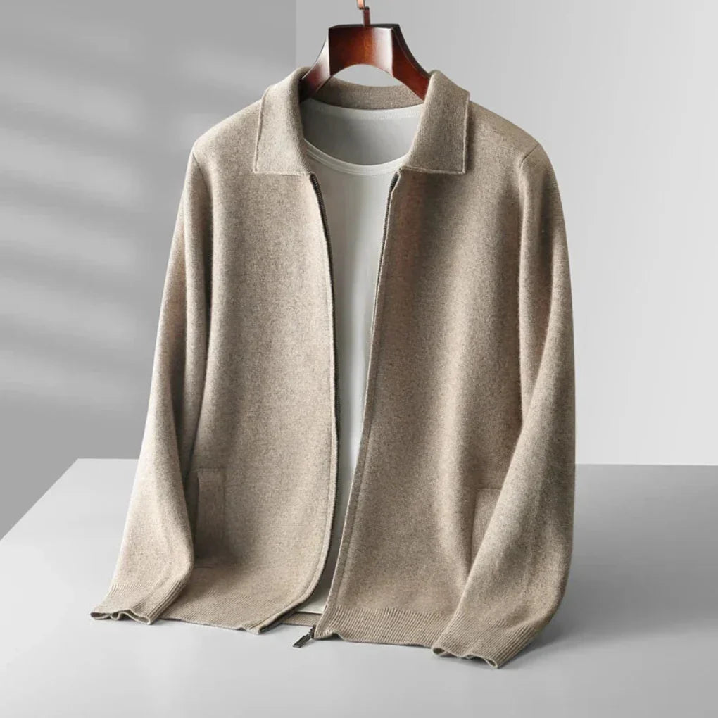 Men's Classic Zip Up Vest with Pockets - Vossary