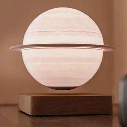 Glowing Orb Table Lamp Floating LED Nightlight Decor