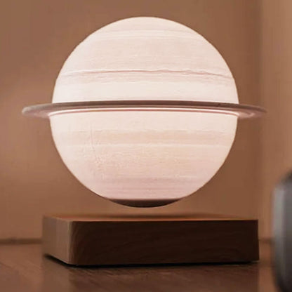 Glowing Orb Table Lamp Floating LED Nightlight Decor