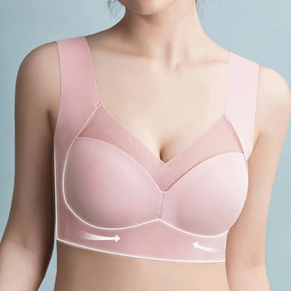 Seamless Bra for Ultimate Comfort - EaseFit-Dark blue-L (88–121 lbs)-Nora Luxe