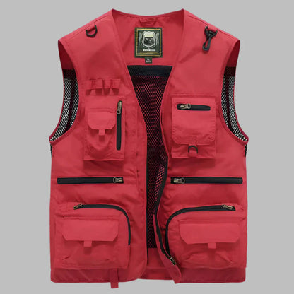 Breathable Mesh Fishing Vest - Vossary