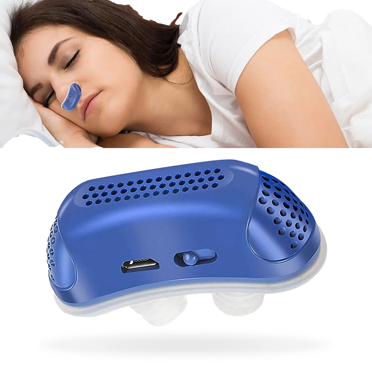 Portable Mini CPAP Sleep Apnea Relief Device - Luxicro