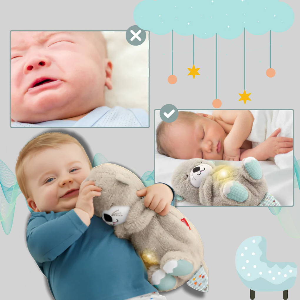 Cuddly Otter Soft Toy – Cozy Bedtime Buddy