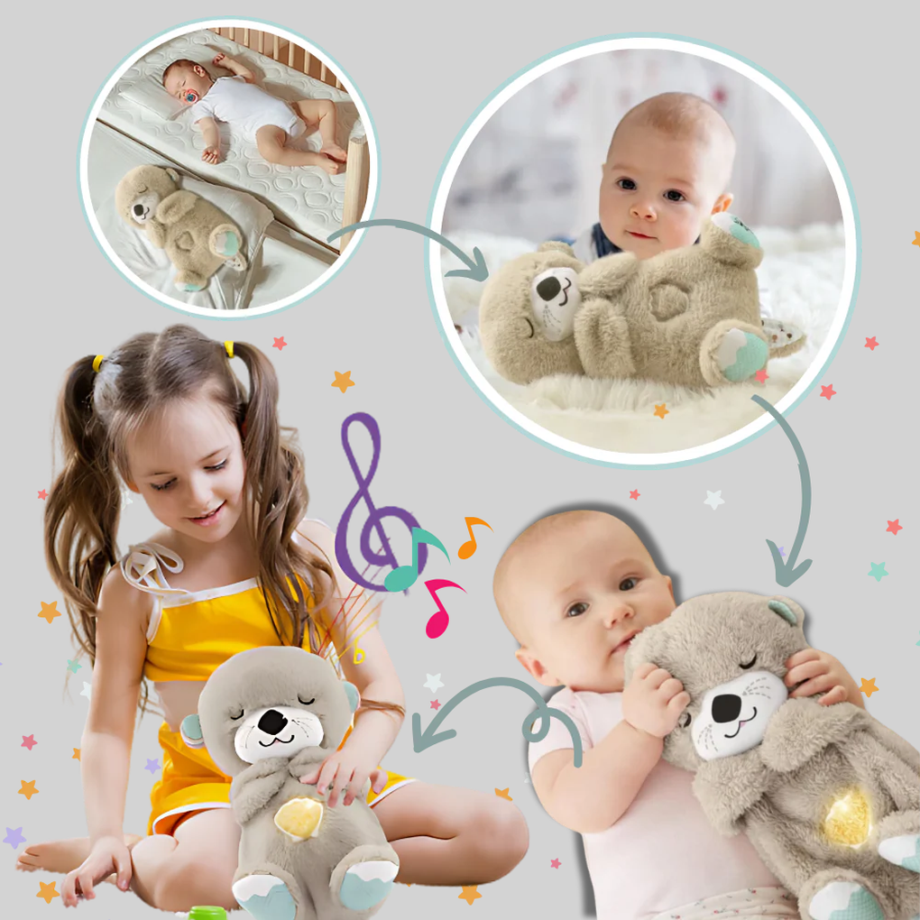 Cuddly Otter Soft Toy – Cozy Bedtime Buddy