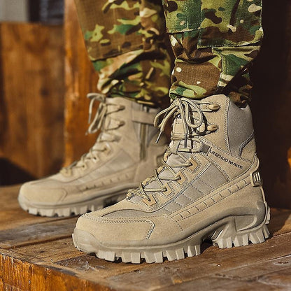 Men's Tactical Boots with High Ankle Support - EasyApparels