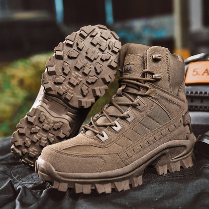 Men's Tactical Boots with High Ankle Support