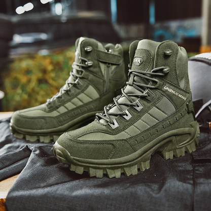 Men's Tactical Boots with High Ankle Support