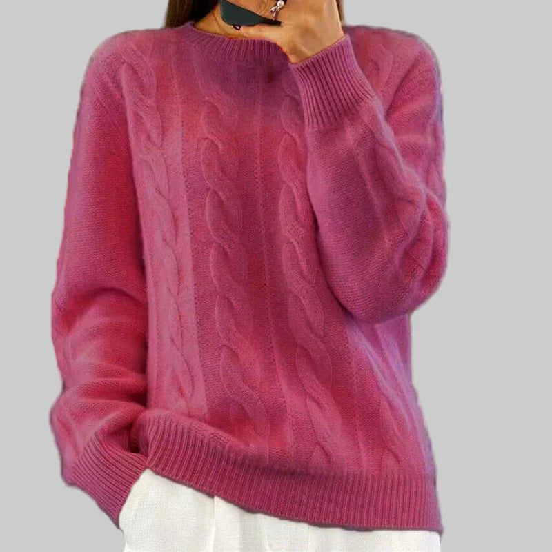 Soft Women's Winter Crew Sweater - Vossary