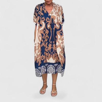 Relaxed Fit Casual Dress - Vossary