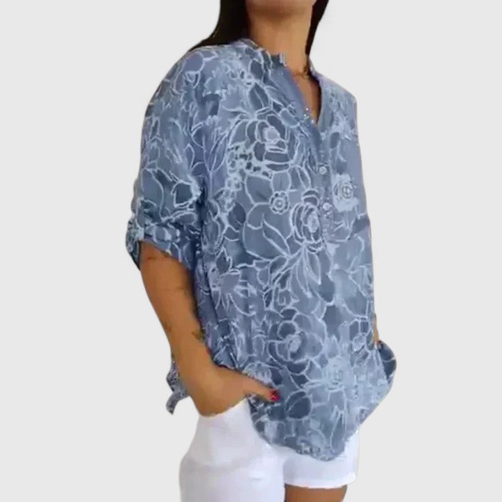 Elegant Women's Office Blouse - Vossary