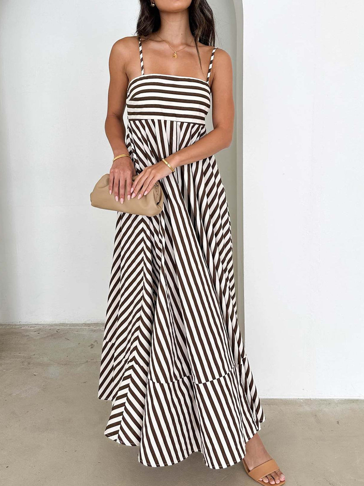 Colorful Ruffled Sundress for Women - EasyApparels