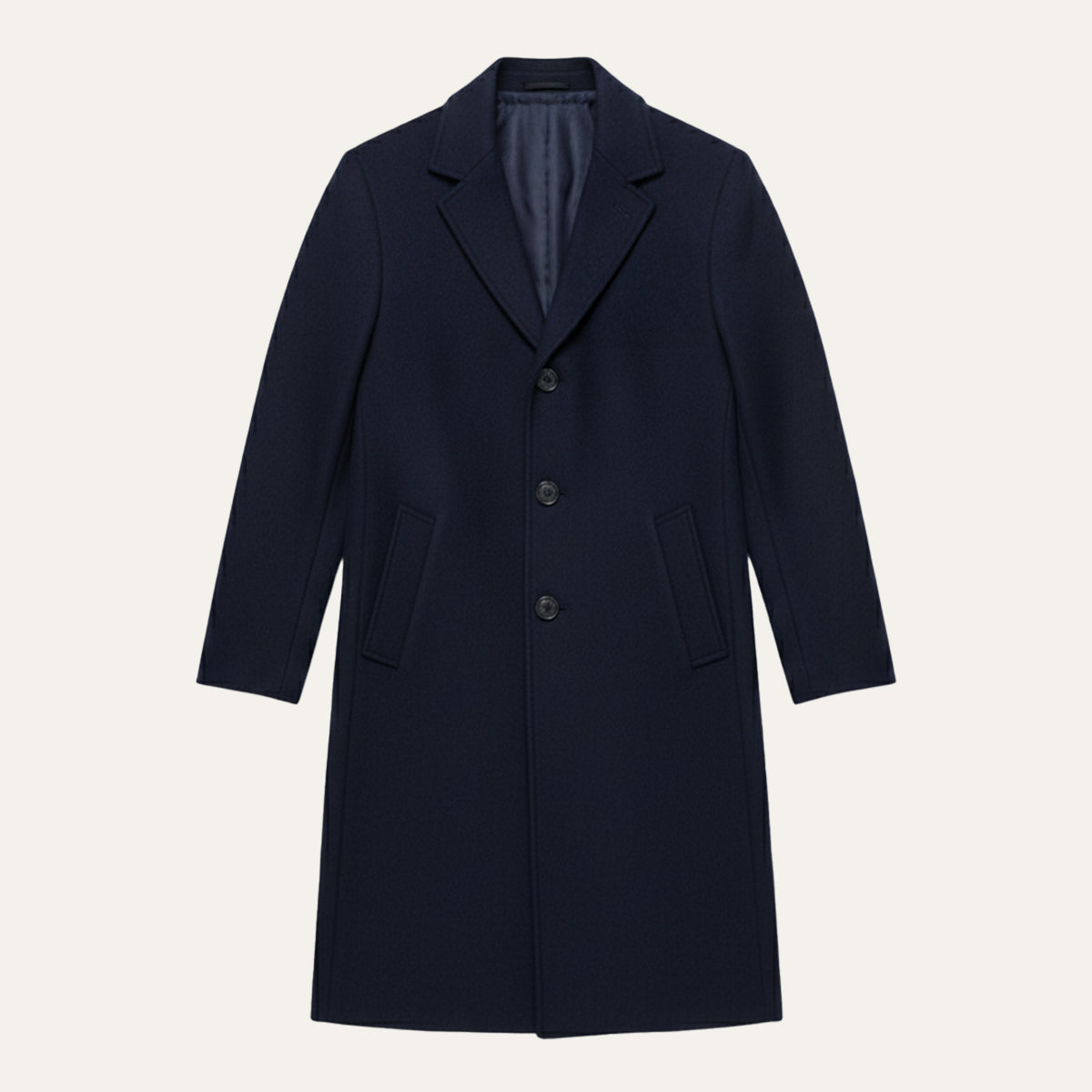 Warm Classic Men's Wool Winter Coat