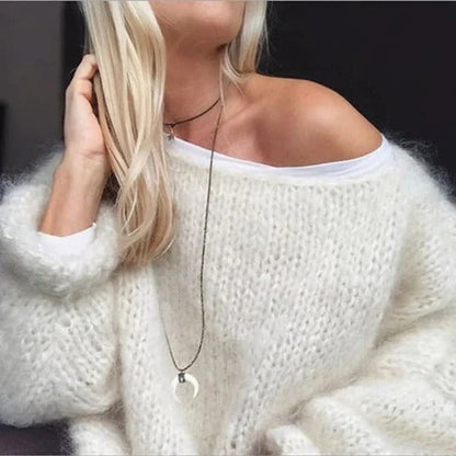 Cozy Cable Knit Pullover - EasyApparels