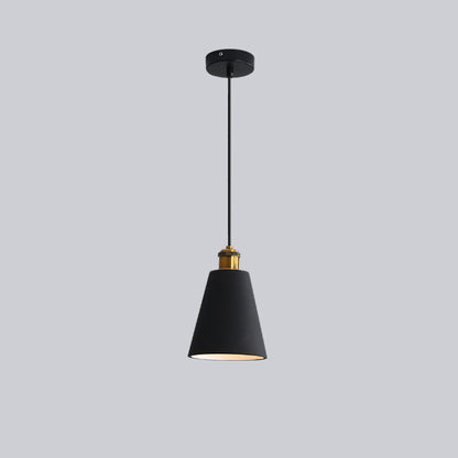 Stylish Morandi Design LED Pendant Light - MoraGlow-A-Black-Nora Luxe