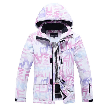 Warm Women's Snow Ski Jacket Suit - Pexav