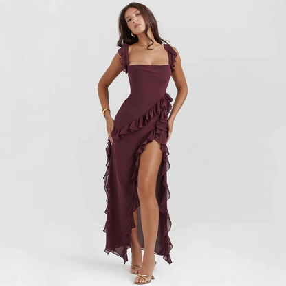 Chic Ruffle Sundress for Women - Pexav