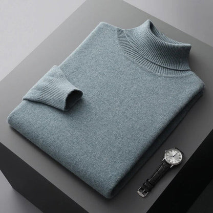 Classic Mens Crew Neck Winter Sweater