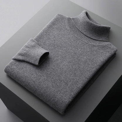 Classic Mens Crew Neck Winter Sweater