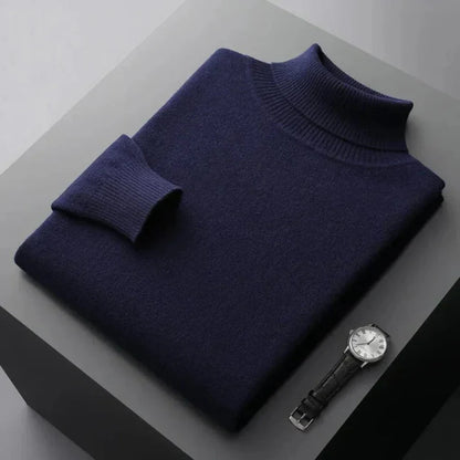 Classic Mens Crew Neck Winter Sweater