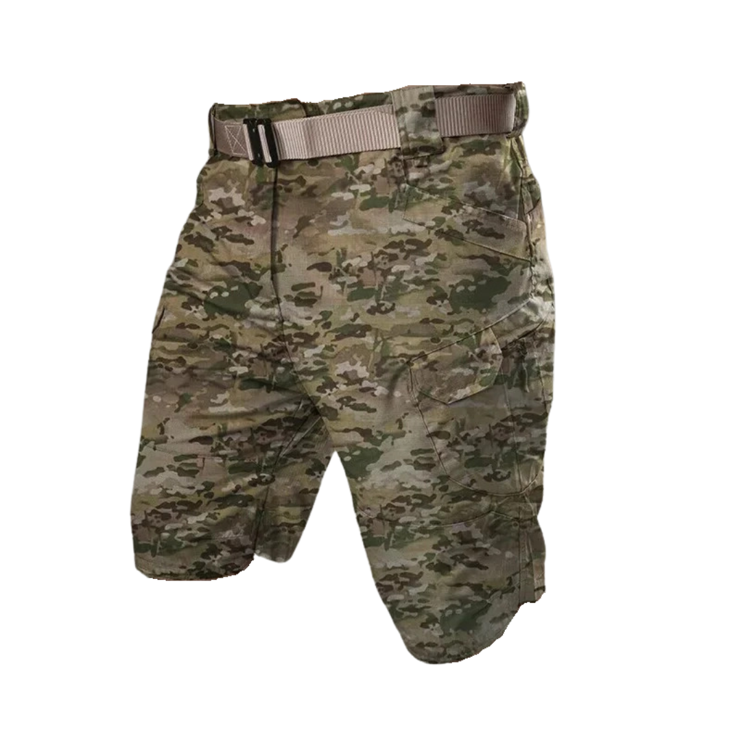 Tactical Cargo Shorts - Atlas-Brown B-S-The Livary