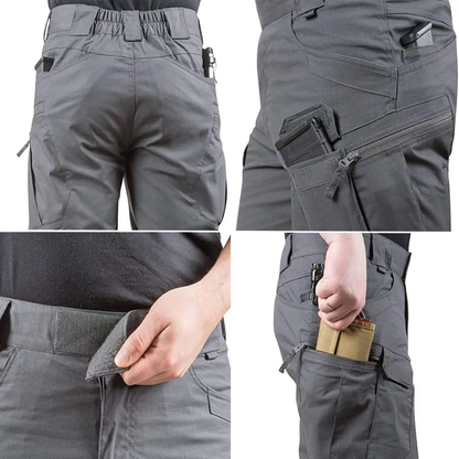 Tactical Cargo Shorts - Atlas-Grey-S-The Livary