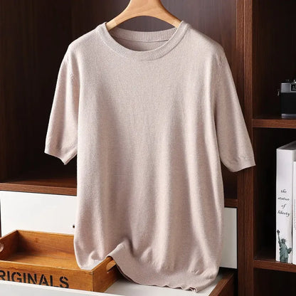 Classic Crew Neck Tee for Men