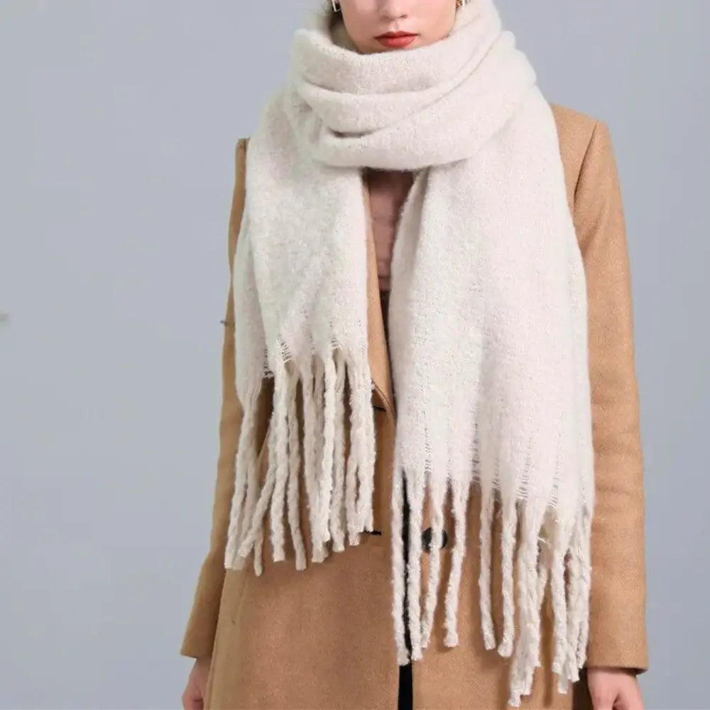 Cozy Fringe Winter Scarves