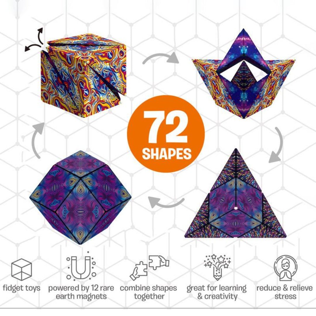 The Magnetic Creation Cube - ShapeShift-Version 1-Nora Luxe
