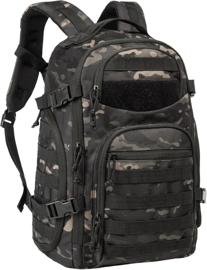 Durable Hiking Backpack with Laptop Compartment and MOLLE - Pexav