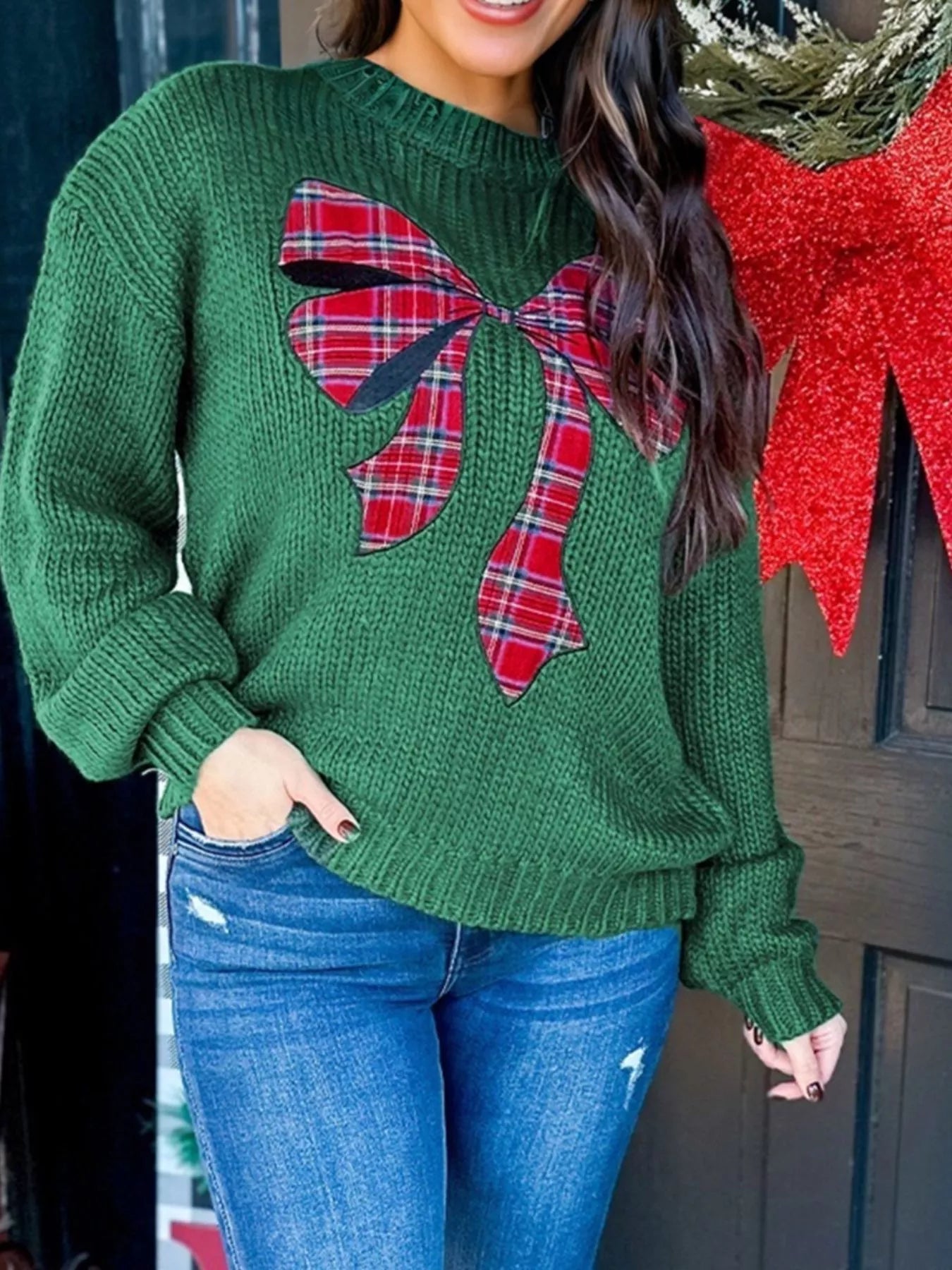 Festive Holiday Patterned Winter Sweater - EasyApparels