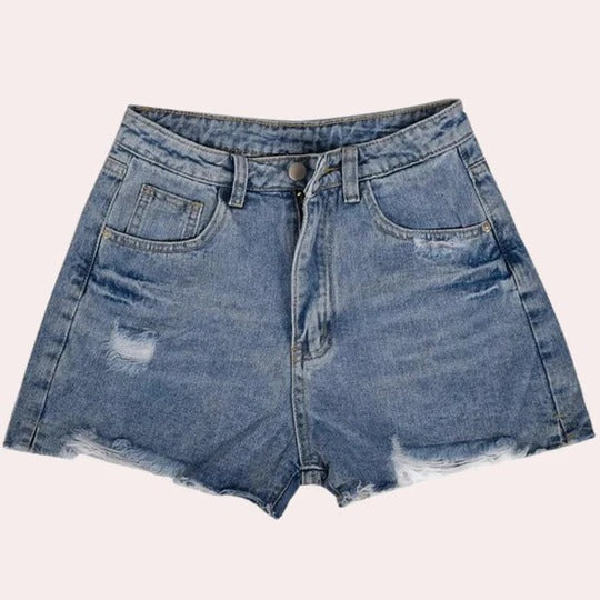 Ladies Blue Jean Shorts