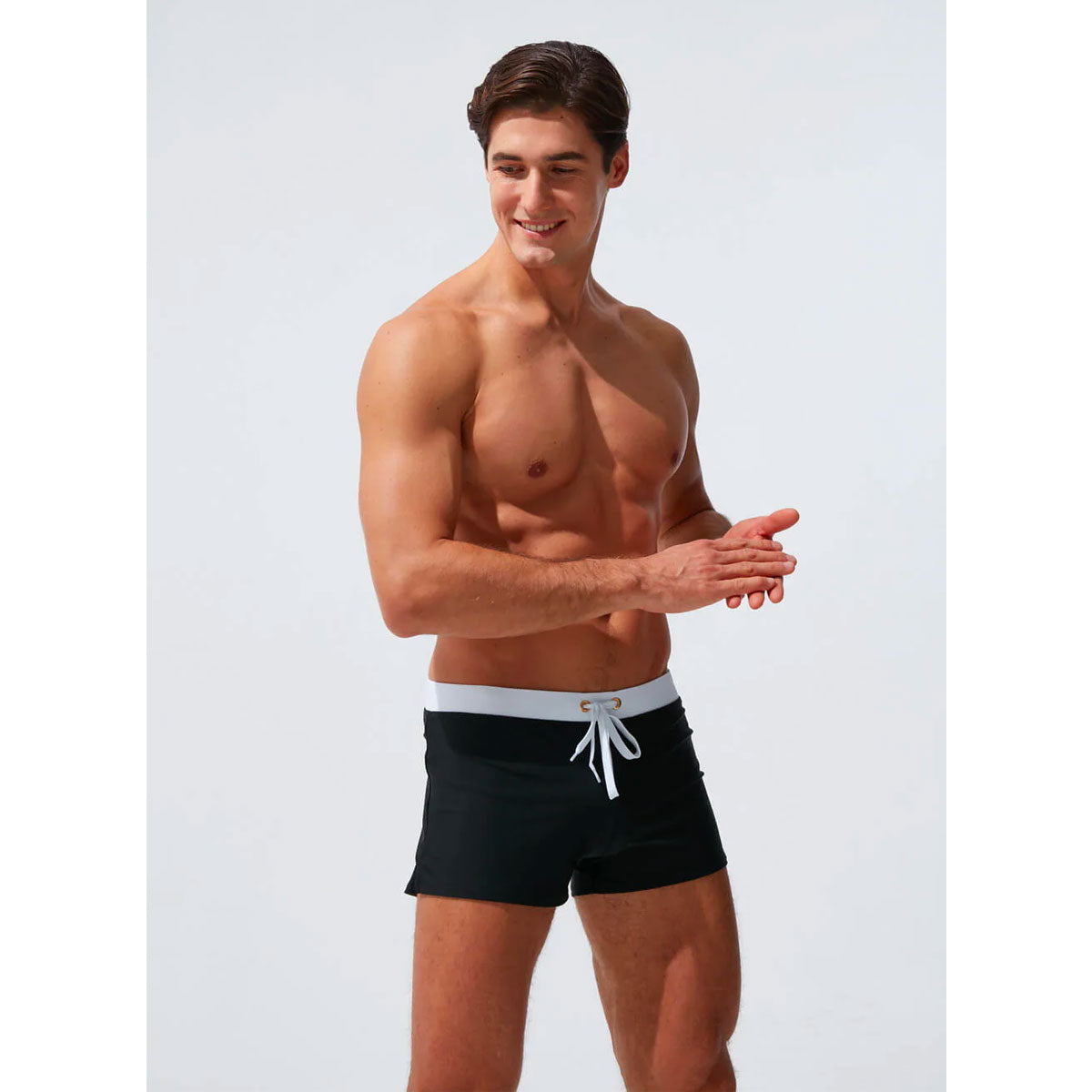 Trendy Men's Swim Shorts – Jace-Black-L-The Livary