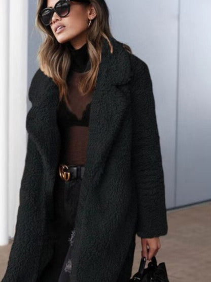 Soft Women's Teddy Coat Warm Winter Oversized Jacket
