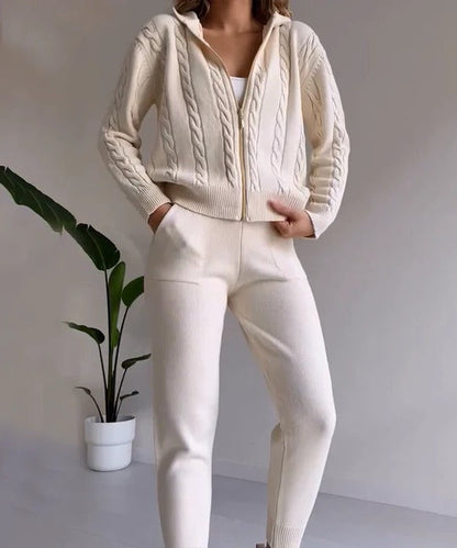 Warm Cozy 2-Piece Winter Outfit - EasyApparels