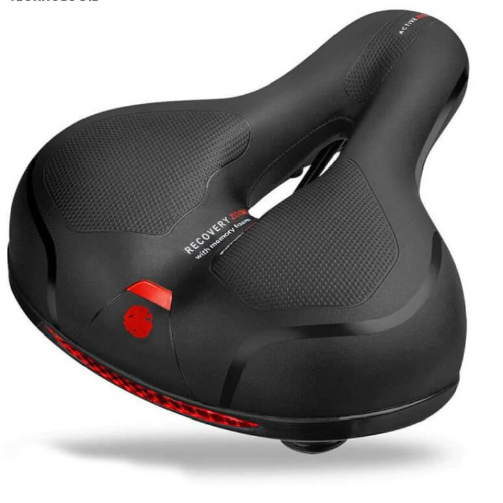 Ultra-comfortable Bike Saddle - CloudRide Pro-Red-1 Piece-Nora Luxe