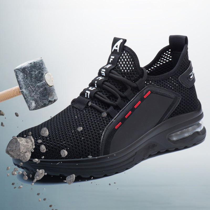 Lightweight Protective Work Boots with Steel Toe - Pexav