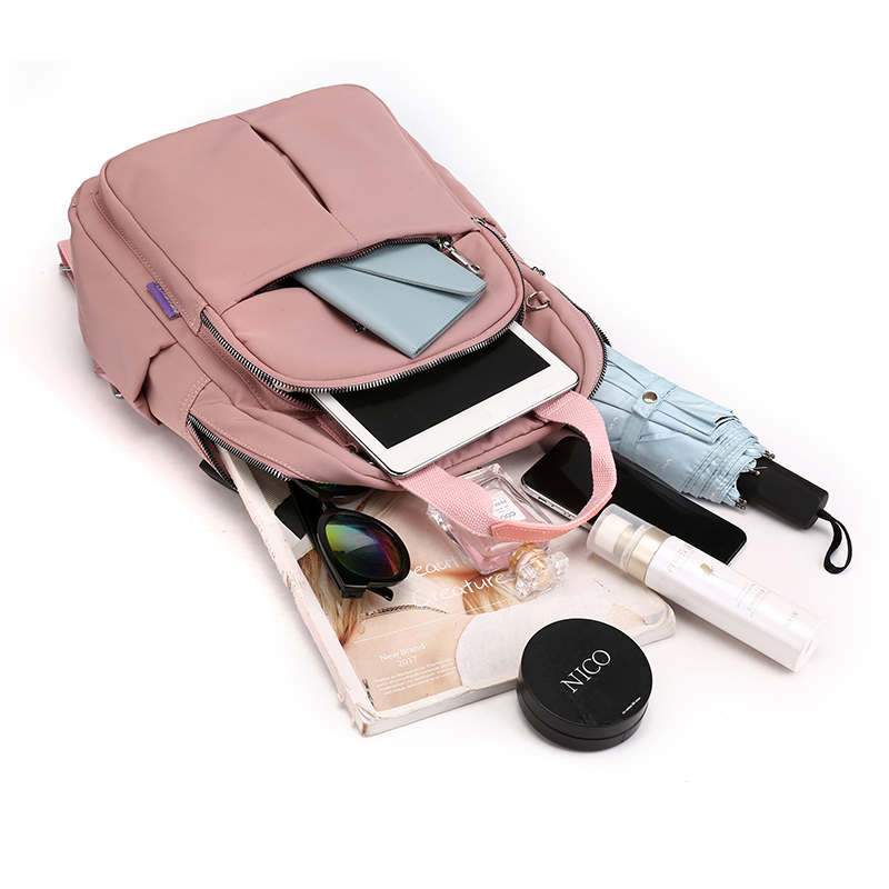 Durable Laptop Backpack with USB Charger and Lock