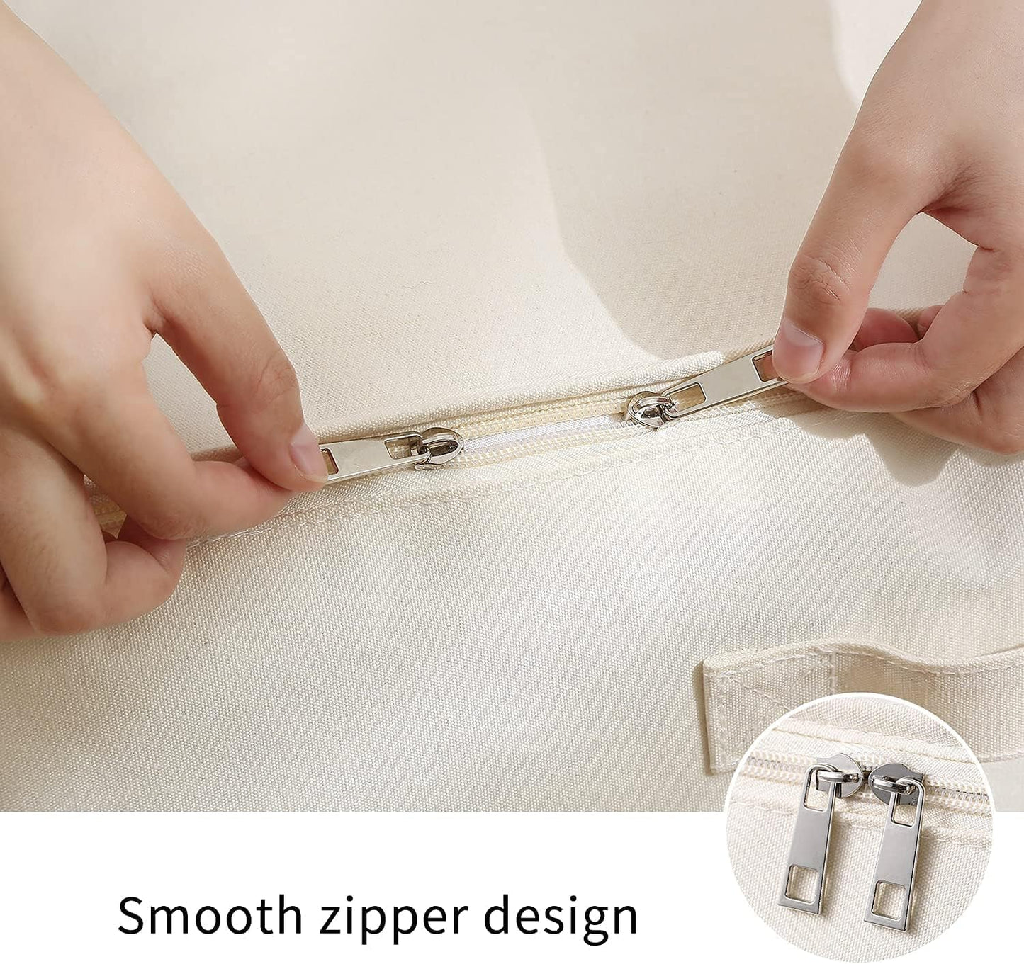 Practical Closet Storage Bag Set – Double Zipper Organizer