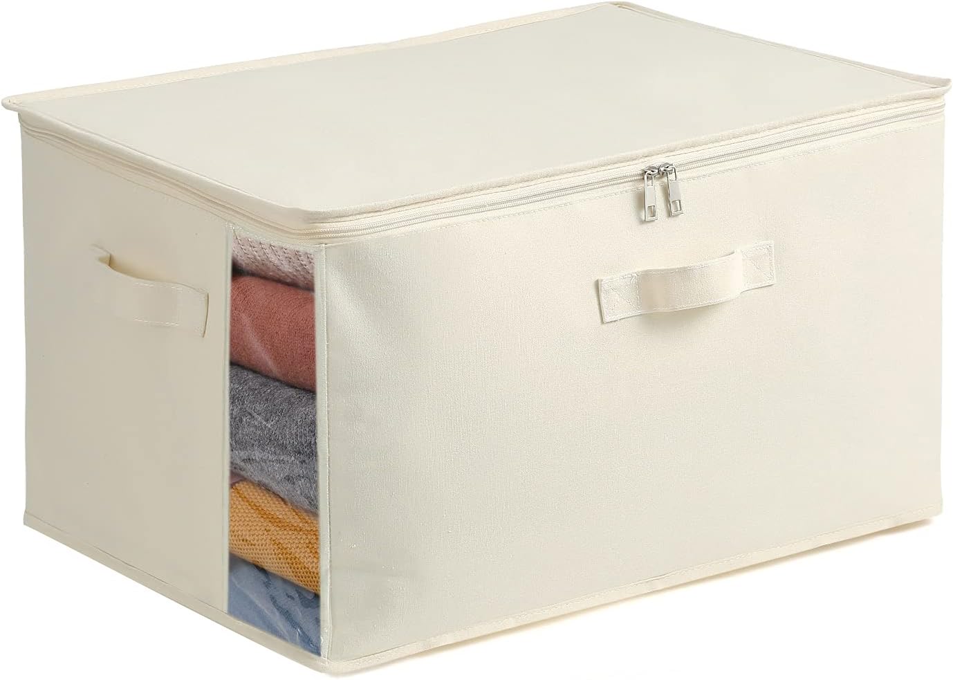 Practical Closet Storage Bag Set – Double Zipper Organizer - Pexav