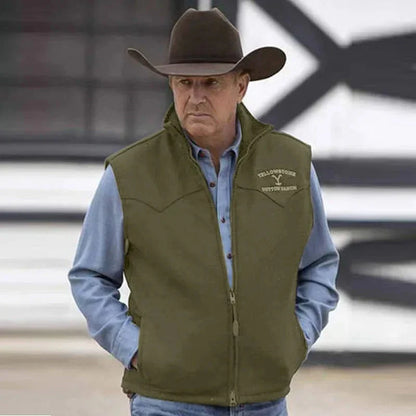 Waterproof Mens Zip Vest