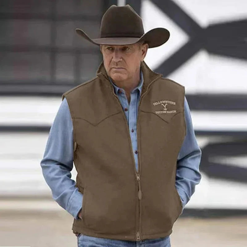 Waterproof Mens Zip Vest