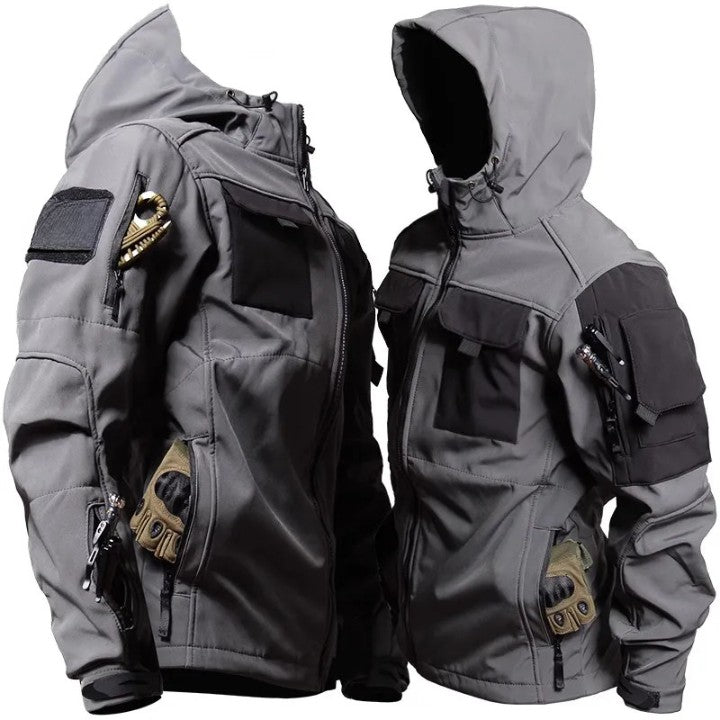 Waterproof Military Style Hip Length Jacket