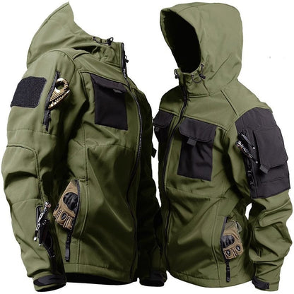 Waterproof Military Style Hip Length Jacket - EasyApparels