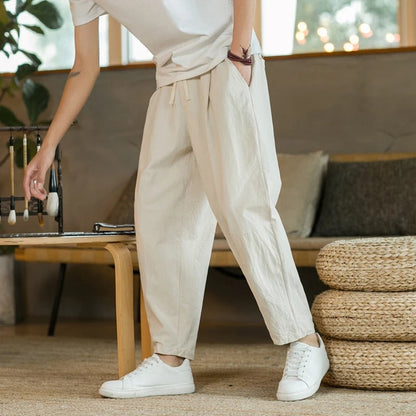 Mario - Linen Summer Trousers - EasyApparels
